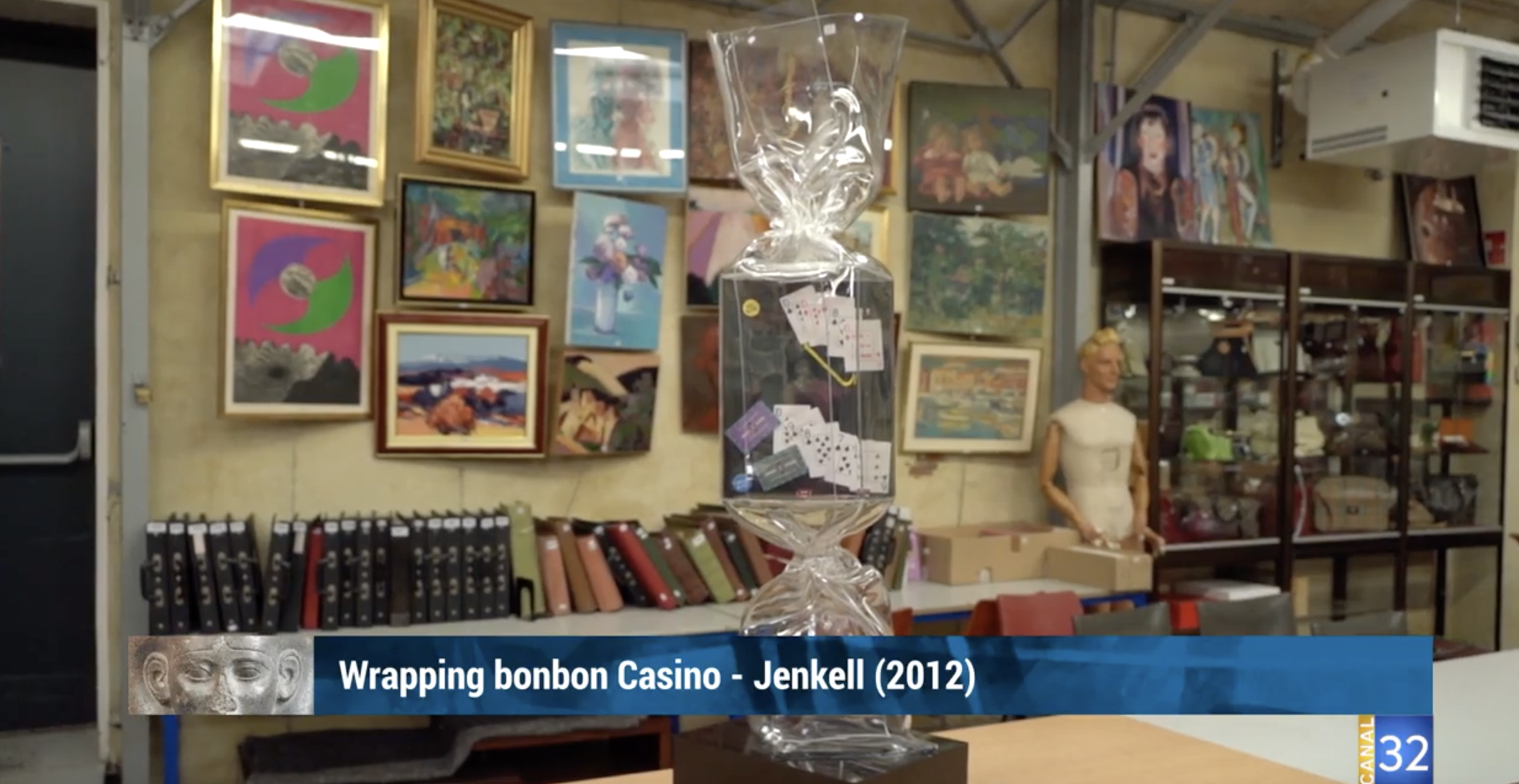 Wrapping Bonbon Casino, Laurence Jenkell