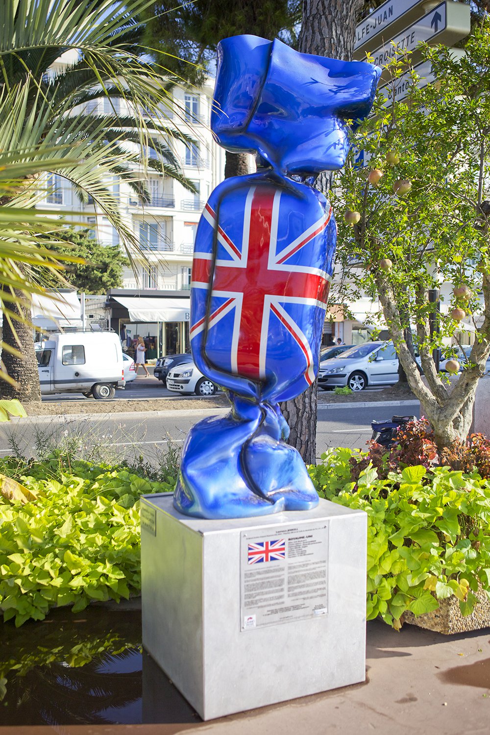 Great Britain, Candy sculpture, G20, Cannes